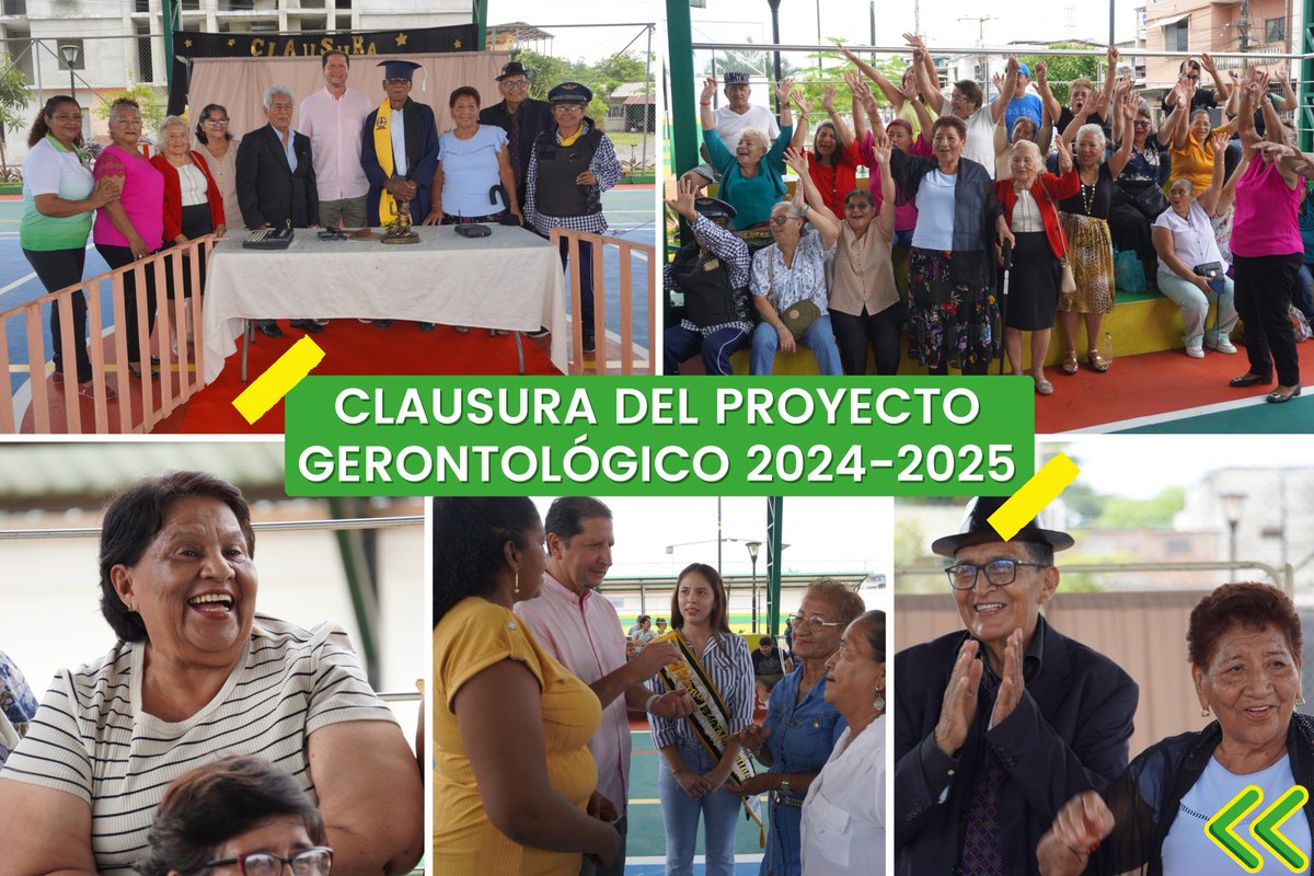 Adultos mayores de Coronel Maridueña culminan Proyecto Gerontológico con actividades físicas
