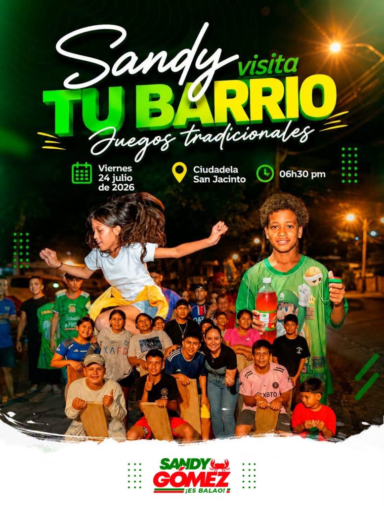 Balao organiza juegos tradicionales para niños en Ciudadela San Jacinto