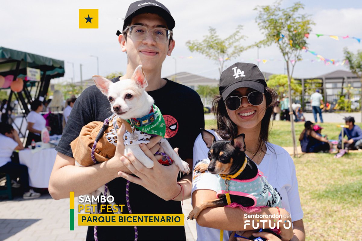 Familias samborundenses disfrutaron de una jornada canina en el Parque Bicentenario