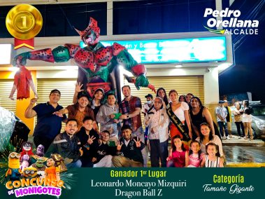 Concurso de Monigotes cerró el año en Coronel Marcelino Maridueña con éxito a pesar de la lluvia