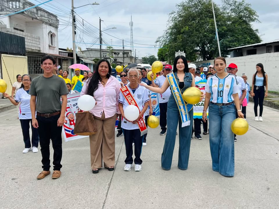 Adultos mayores de Limonal celebraron el Día Internacional con olimpiadas deportivas