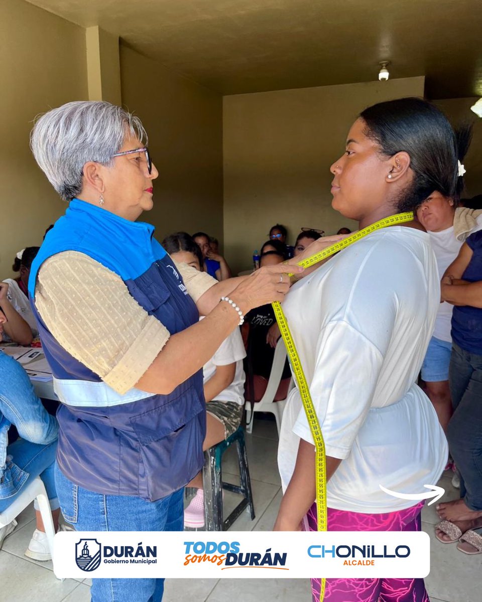 Durán impulsa taller de corte y confección para el emprendimiento local