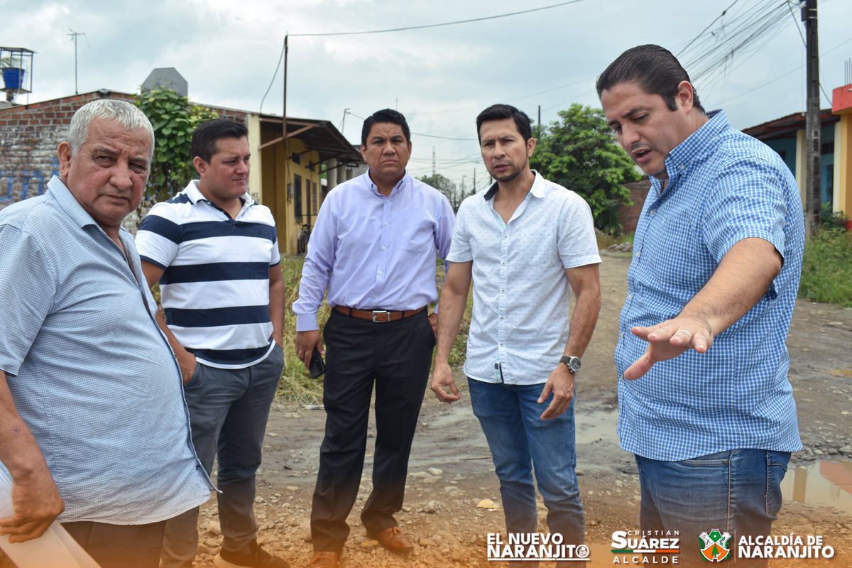 Alcaldía de Naranjito recorre ciudadelas para iniciar bacheo asfáltico