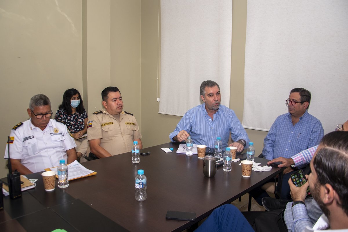Mesa de Seguridad de Samborondón coordina operativos preventivos en la ciudad