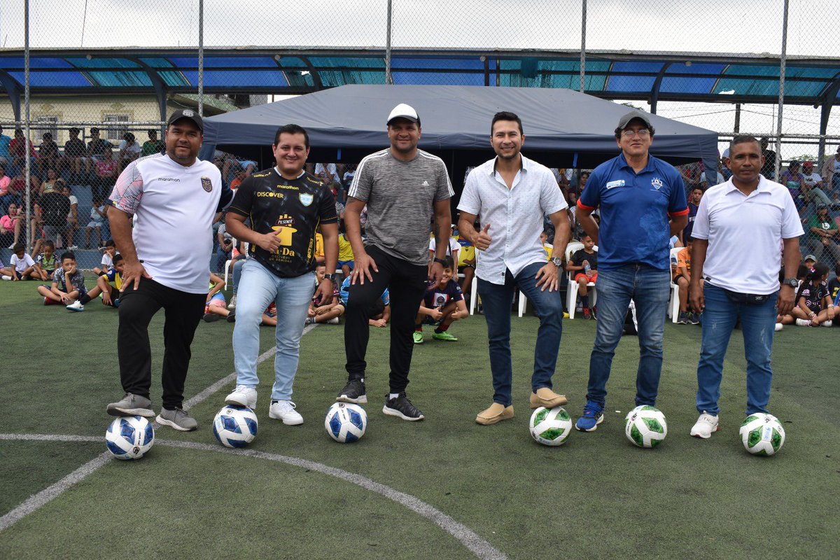 Inauguraron Escuela de Fútbol Ciudadana del Guayas en Naranjito