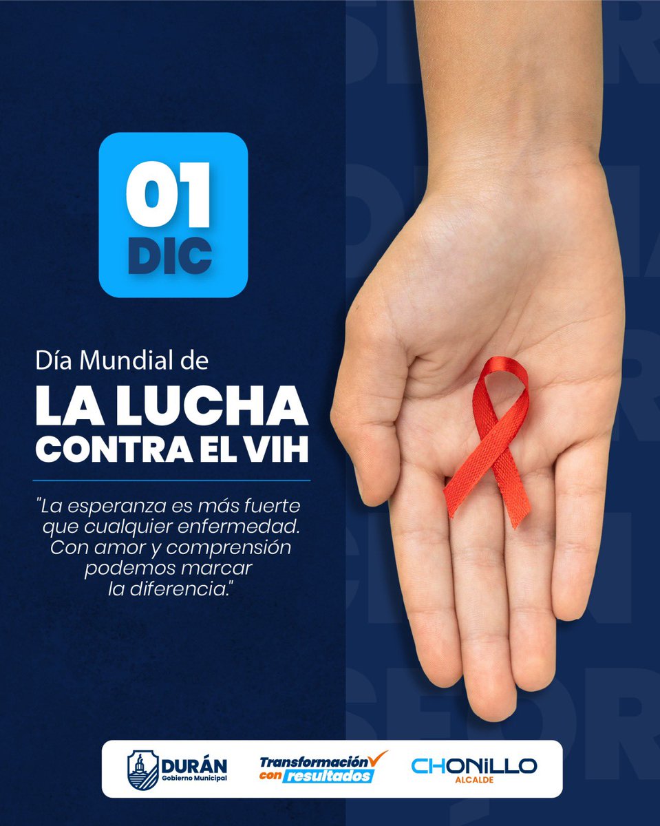 Durán recuerda la lucha contra el VIH con mensajes de solidaridad y apoyo