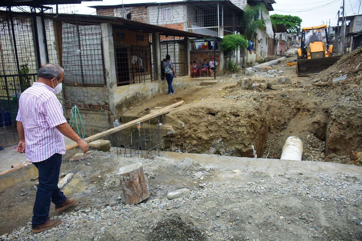 Supervisan avance de obra en La Independencia, El Empalme
