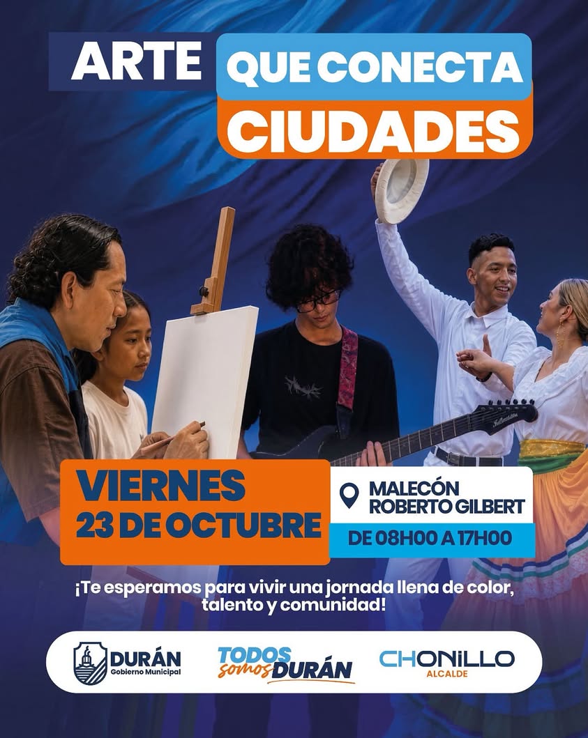 Durán se viste de arte este viernes 23 en el Malecón Roberto Gilbert