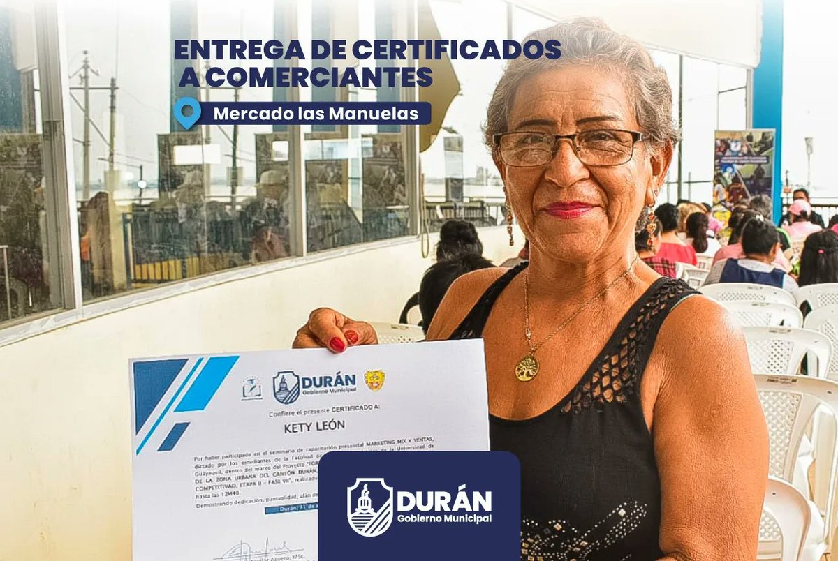 Comerciantes del mercado Las Manuelas culminan capacitación en marketing