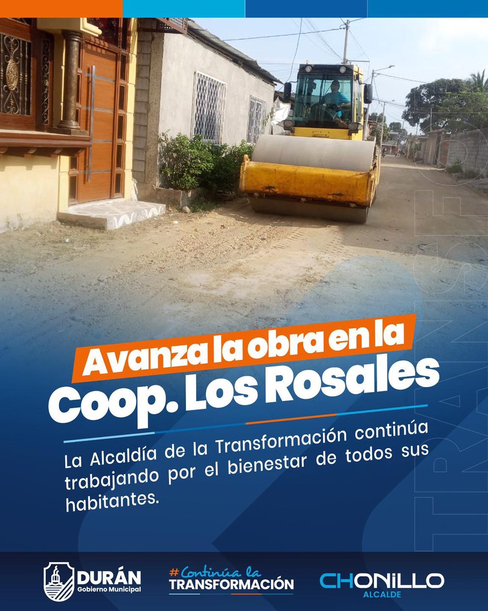Avanza mejoramiento de vías en Coop. Los Rosales con construcción de aceras