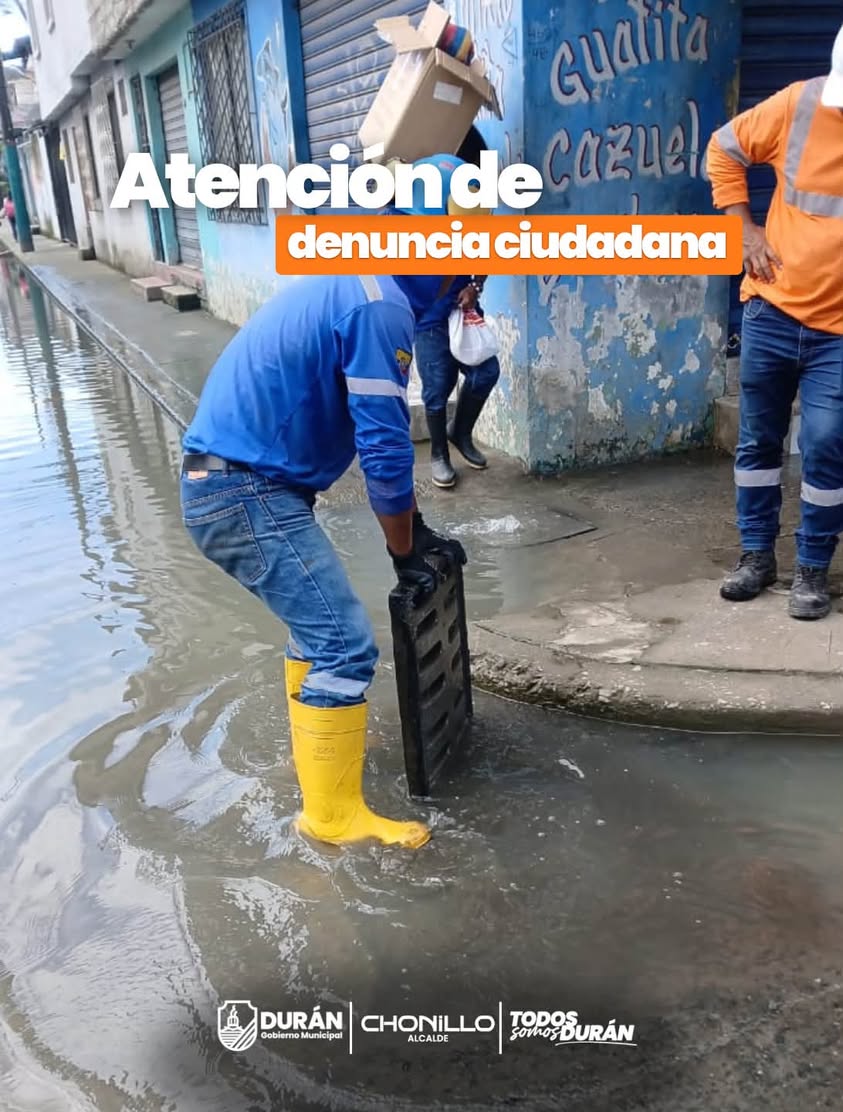 Municipio limpia sumideros en 4ta etapa de El Recreo para evitar anegamientos