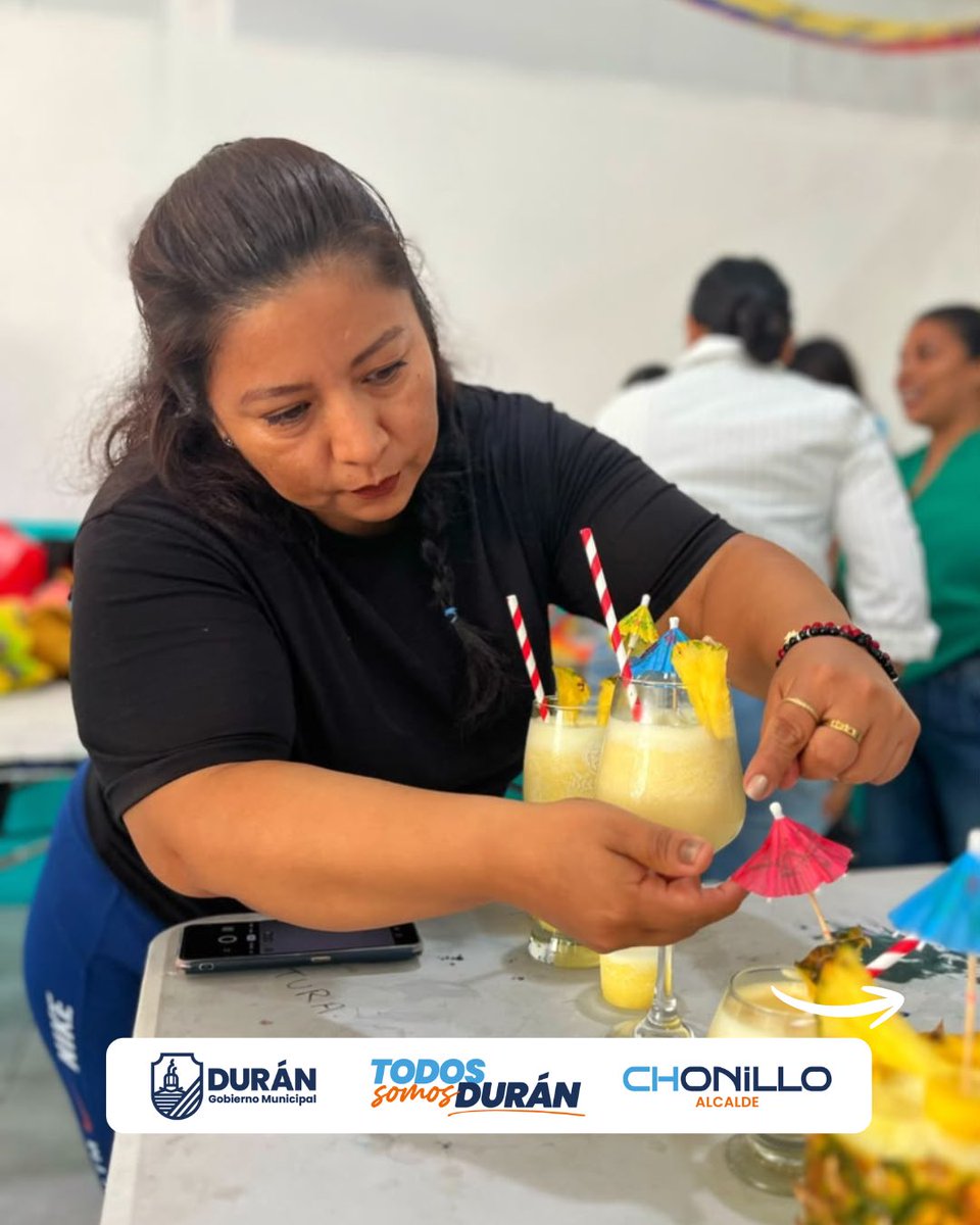 Taller de repostería y cócteles en La Ferroviaria impulsa emprendimiento en Durán
