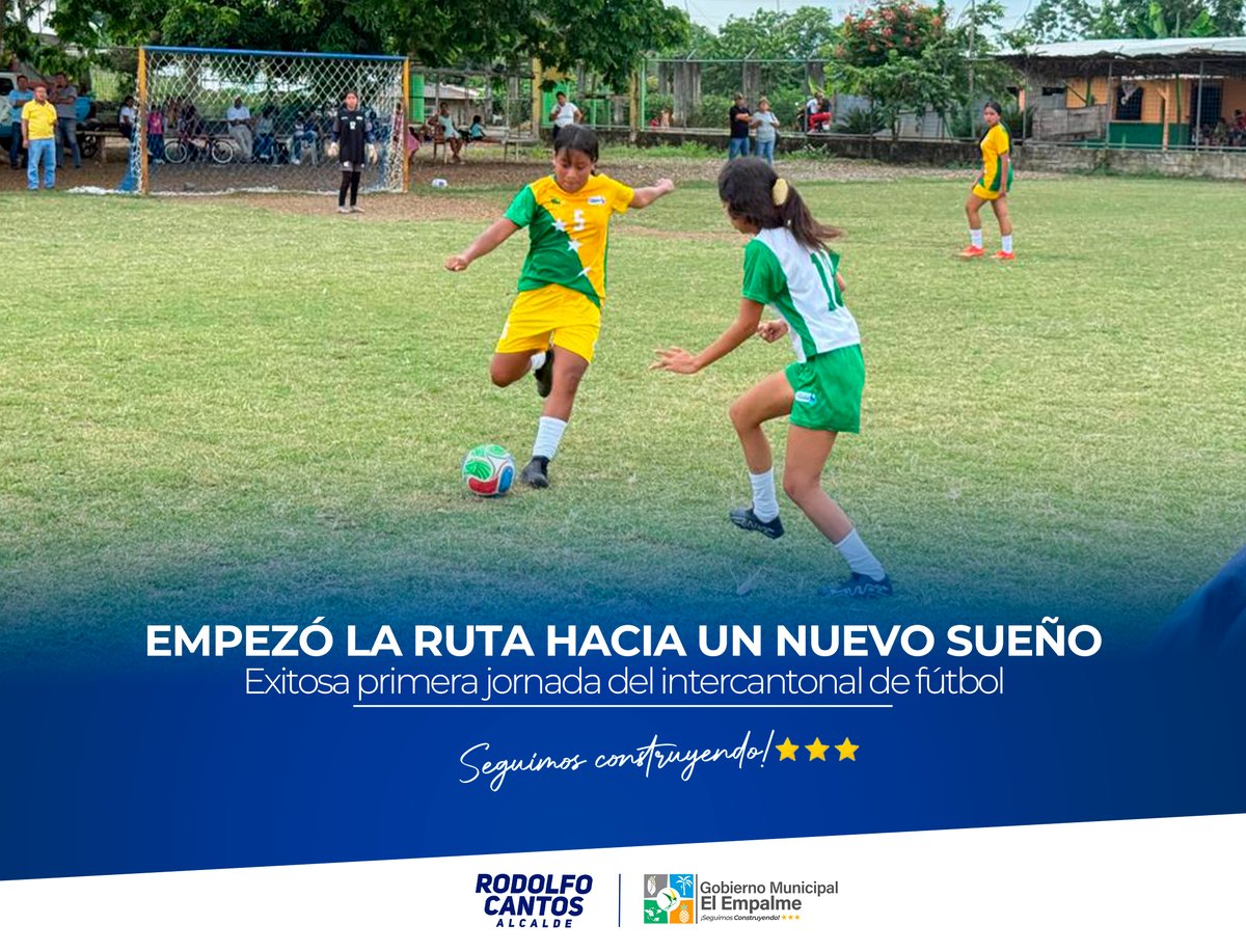 Niños y jóvenes de El Empalme arrancan con garra en el intercantonal de fútbol