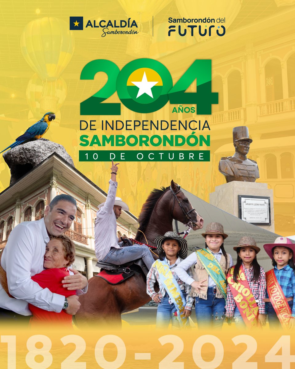Samborondón celebra 204 años de Independencia con orgullo local