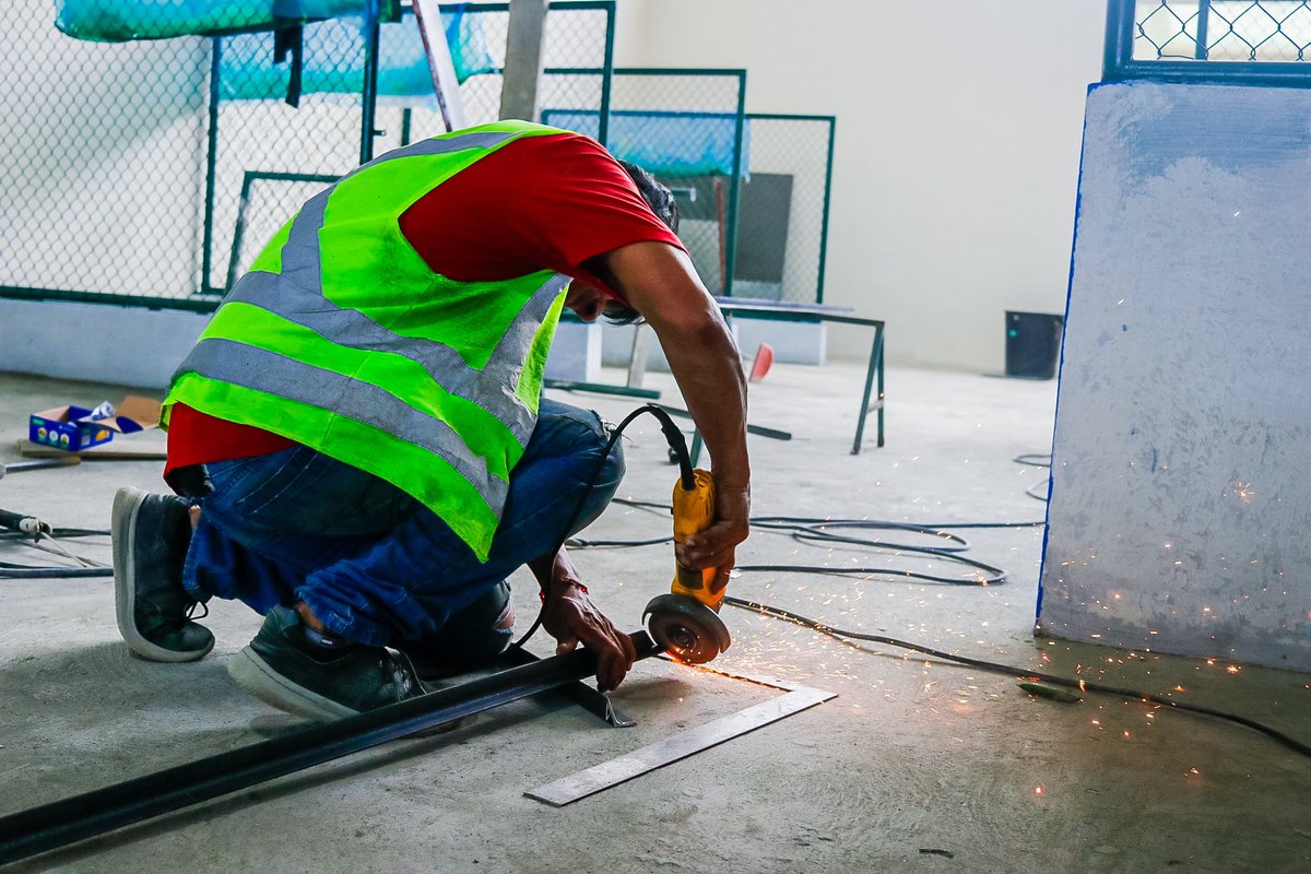 Remodelación del Mercado 22 de Noviembre avanza al 85% en Milagro