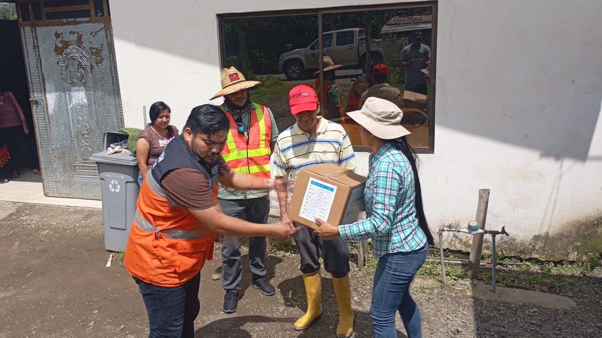 Primero de Mayo: La Secretaría de Gestión de Riesgos asiste a familias por el río Chilcales