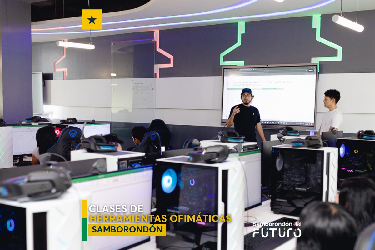 Clases de ofimática llegan a samborondeños por convenio municipal