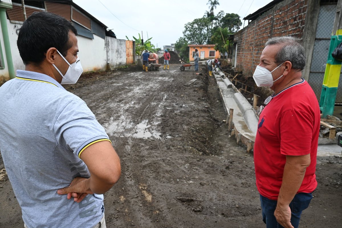 Dirección de Obras Públicas inicia construcción en San Marcos, El Empalme