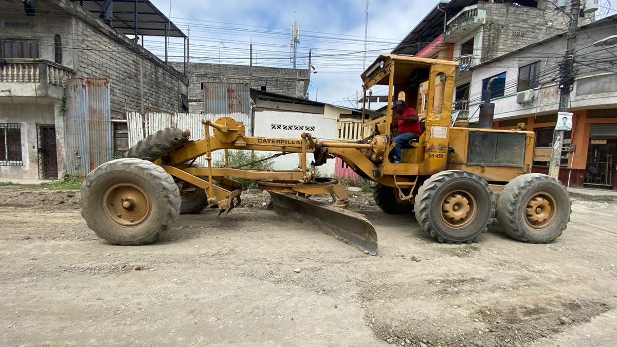 Reconformación de calles en Virgen de Fátima mejora movilidad en San Jacinto