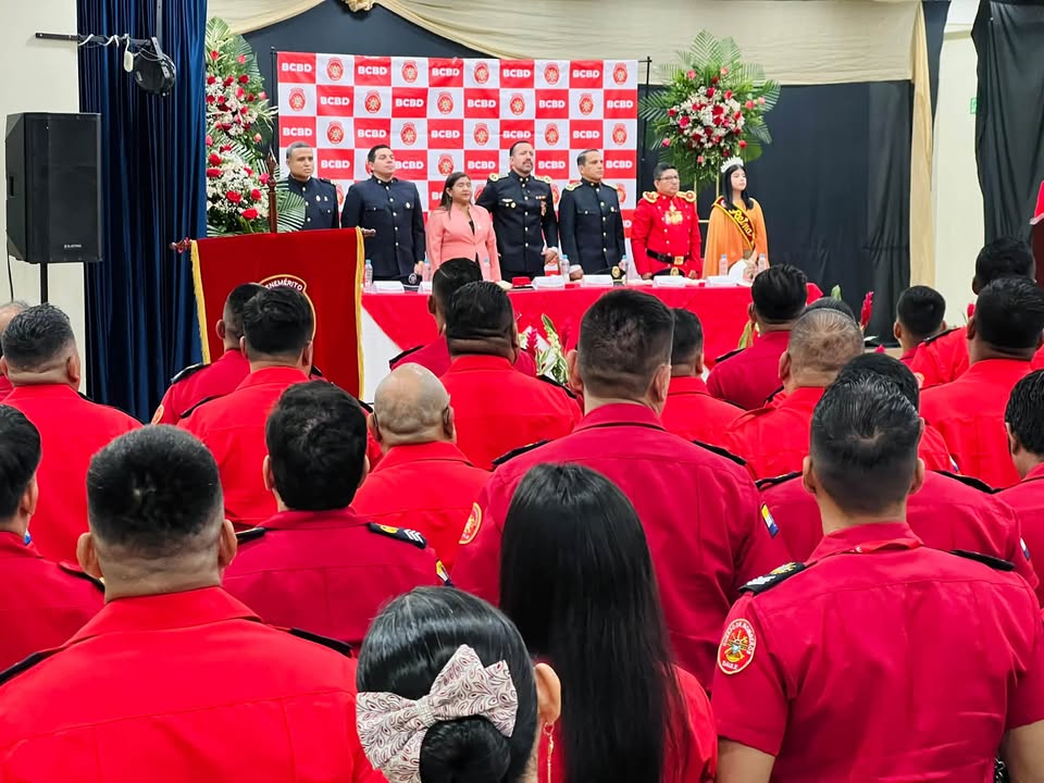 Cuerpo de Bomberos de Daule honra gestión del GAD Parroquial de Limonal