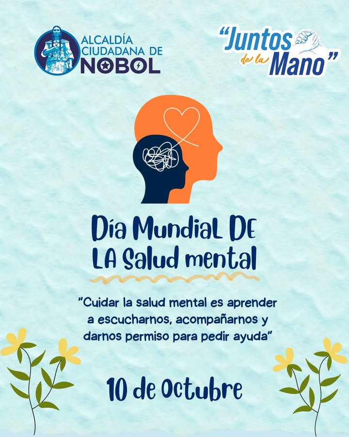 Nobel invita a priorizar la salud mental en su comunidad este 10 de octubre