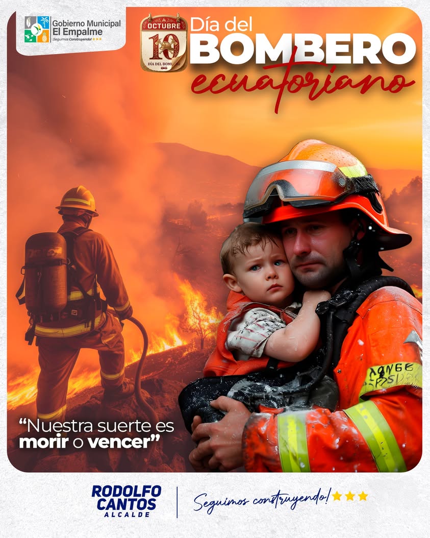 El Empalme rinde homenaje a los bomberos en su día