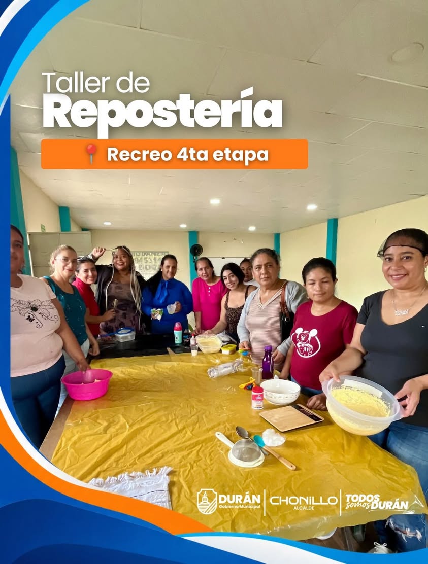 Taller de repostería en El Recreo busca generar ingresos para participantes