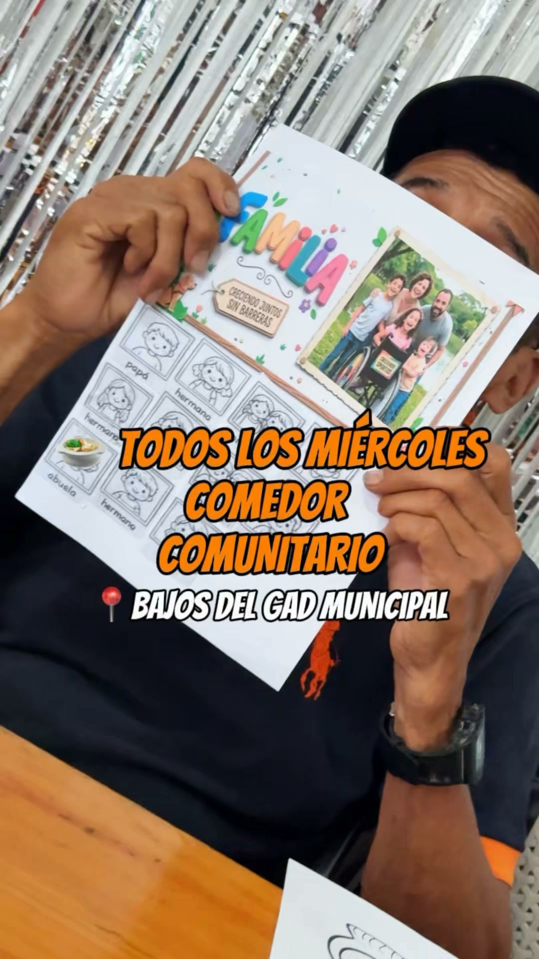 Simón Bolívar habilita Comedor Comunitario para abuelos con almuerzo gratuito