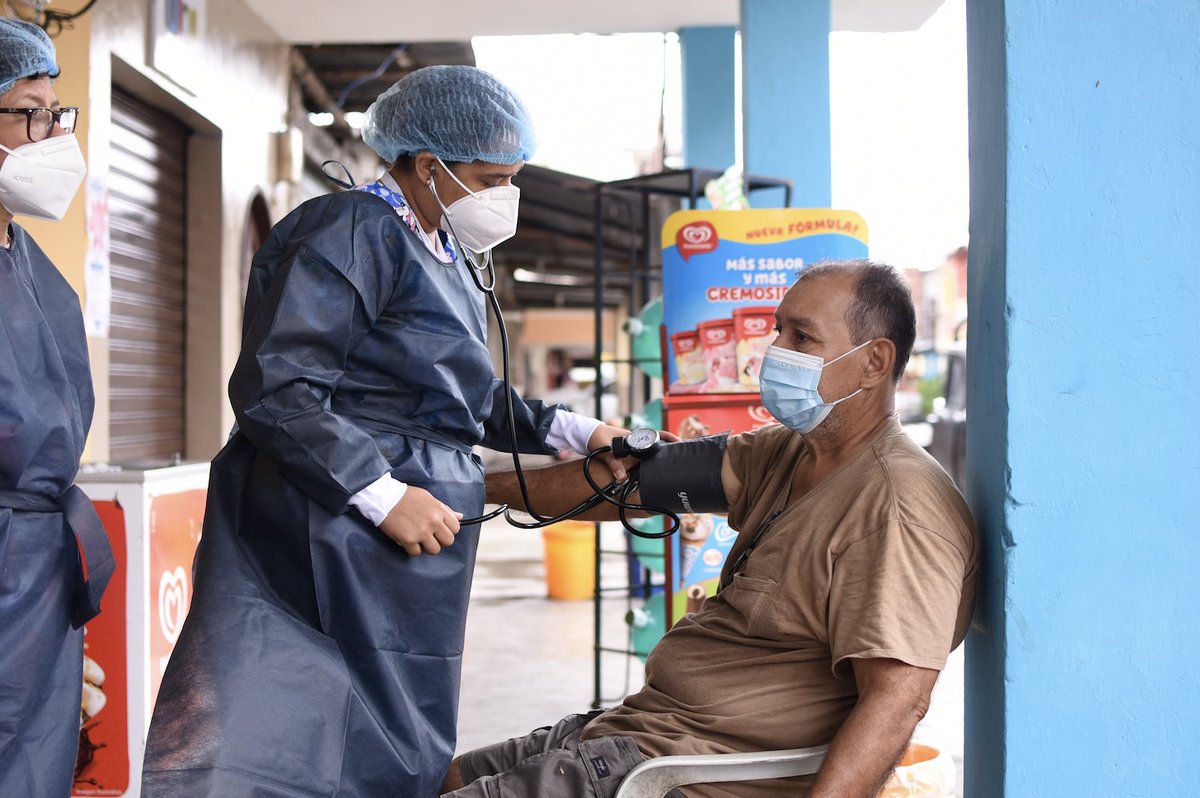 Brigada médica de la Alcaldía visitó hogares en La Paz, Emilio Valero y Martínez