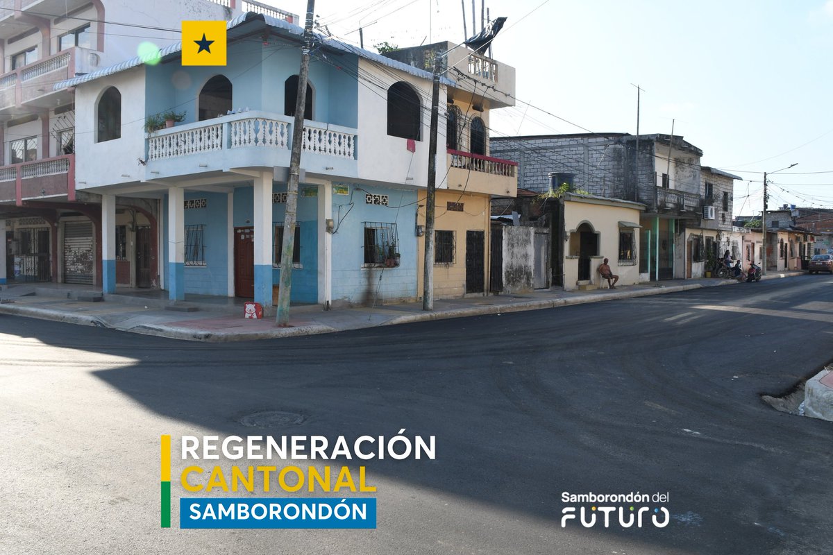 Obras de asfalto y tuberías avanzan en varios sectores de Samborondón