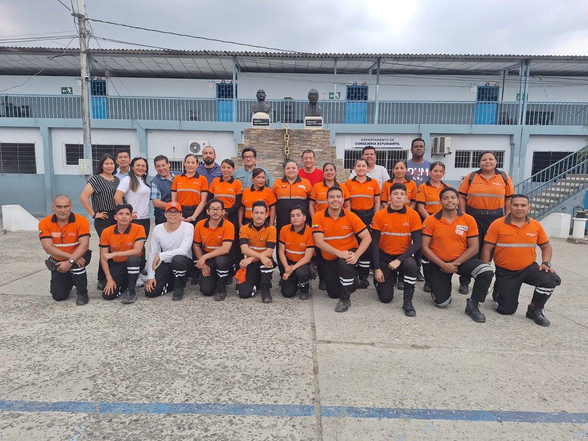 Secretaría de Gestión de Riesgos cierra taller EVIN para voluntarios en Guayaquil