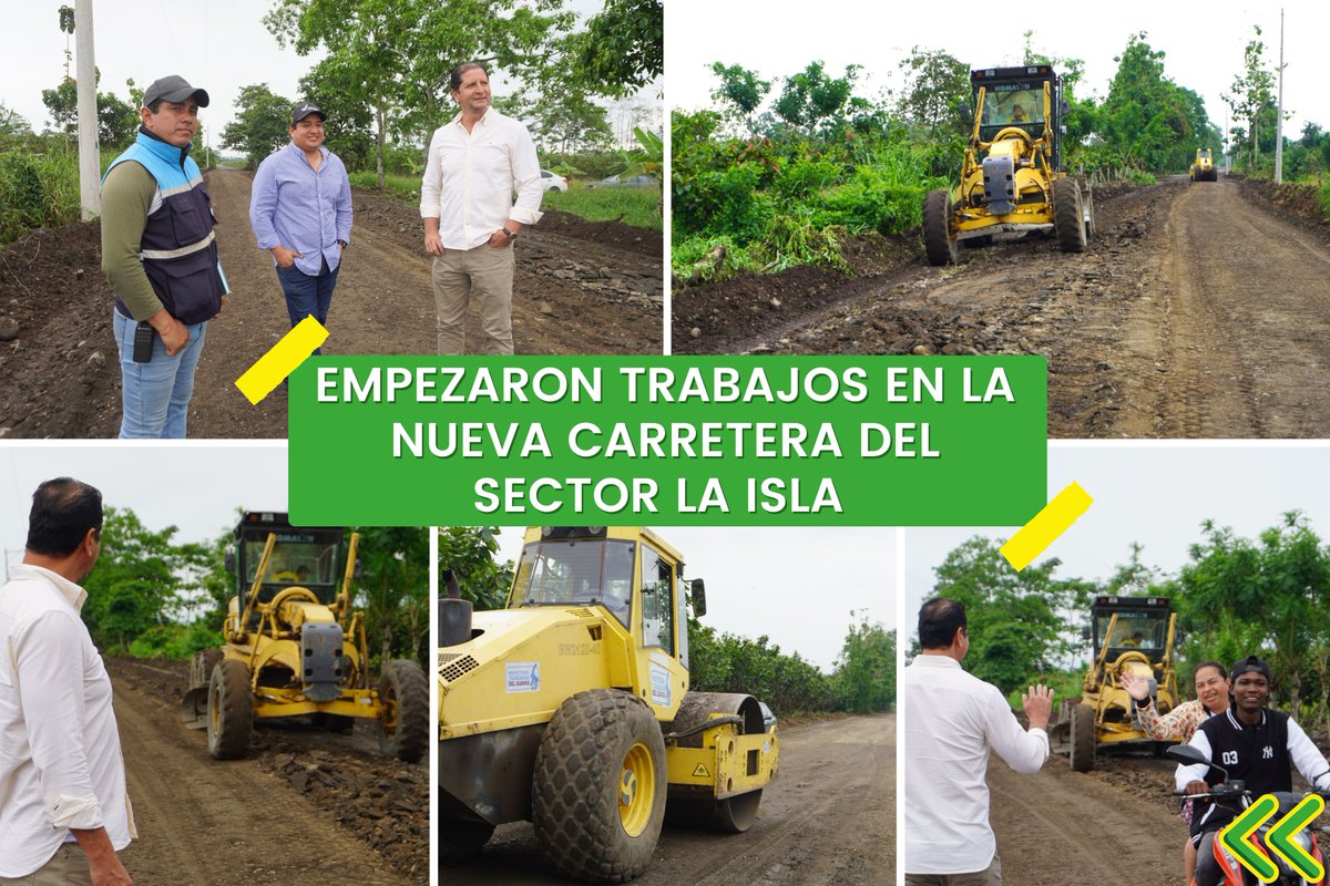 Inicia rehabilitación de vía entre La Resistencia y Nueva Unión en Coronel Marcelino Maridueña