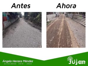 Mejoramiento de vías en La Libertad avanza con relleado y bacheo en Alfredo Baquerizo Moreno