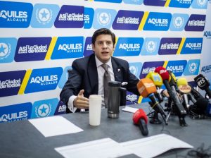 SERCOP suspende siete procesos de comunicación de Guayaquil tras video crítico del alcalde