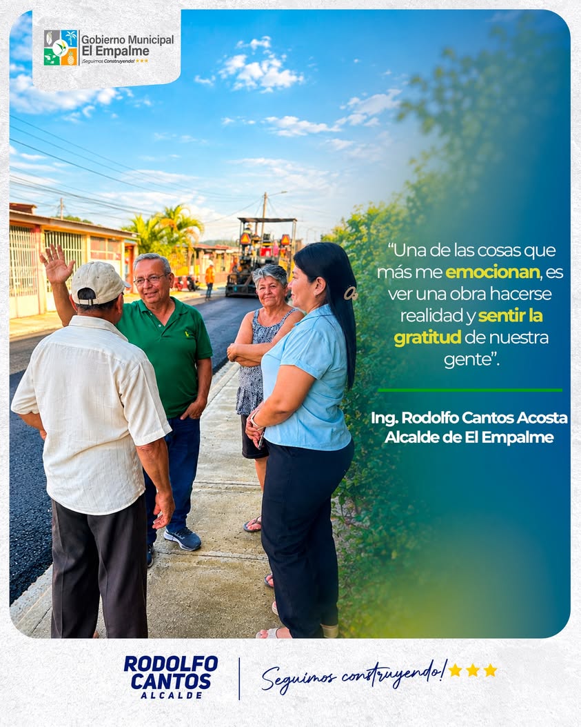 El Empalme reafirma su ritmo de construcción con obras y servicios activos