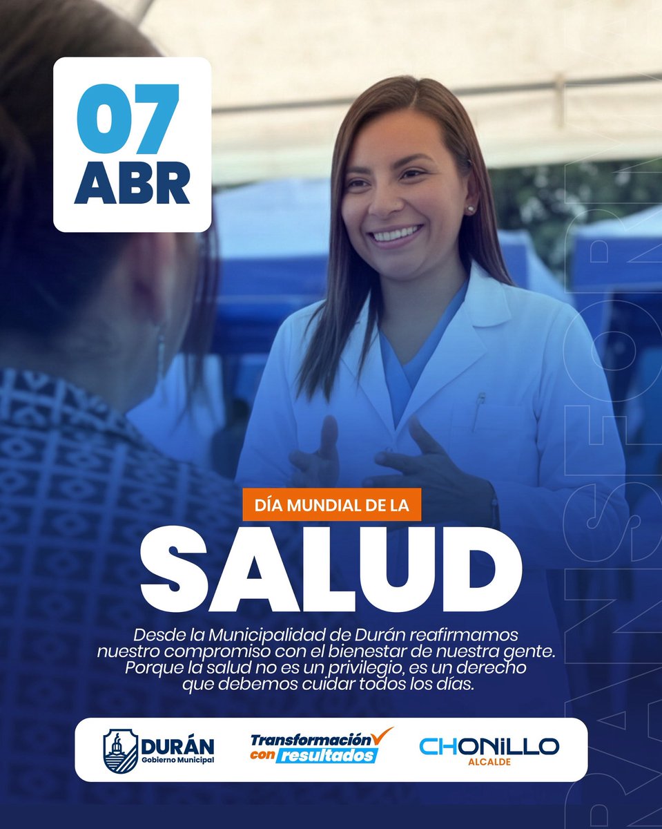 Durán prioriza la salud pública como un derecho fundamental para sus vecinos
