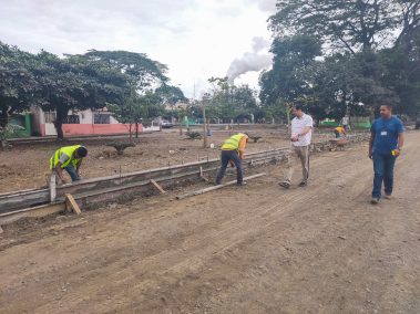 Avanza recapeo asfáltico en ingreso a Cdla. Los Samanes, Coronel Marcelino Maridueña