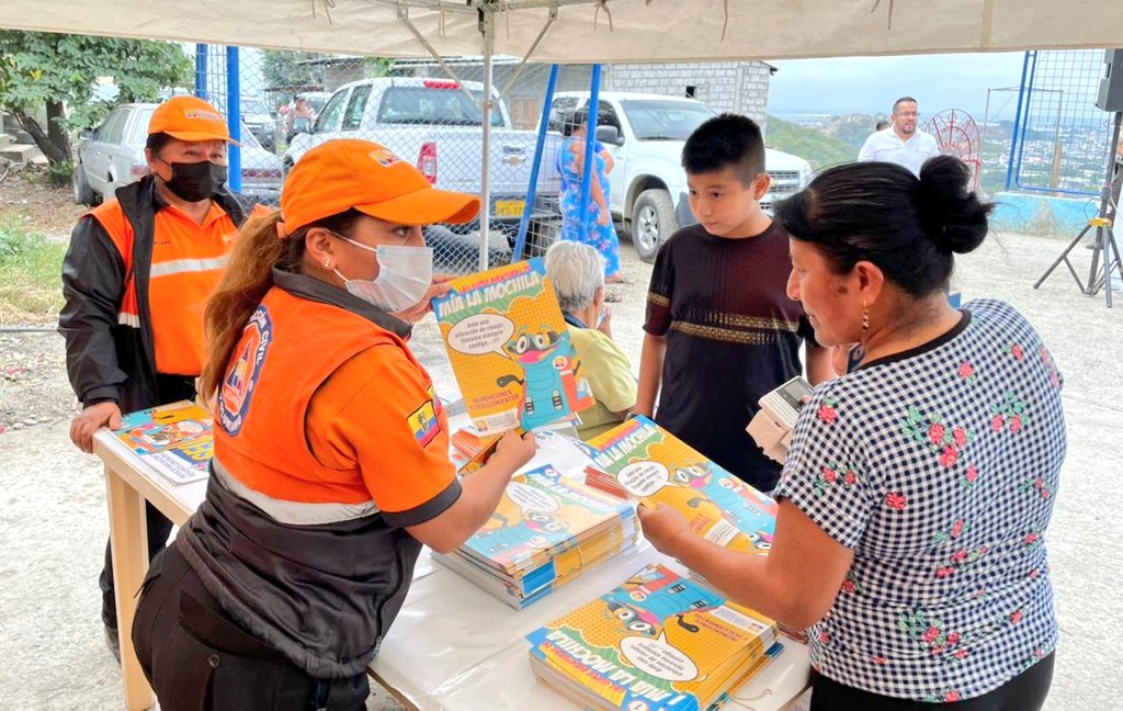 Secretaría de Gestión de Riesgos socializó emergencias en Feria del Encuentro
