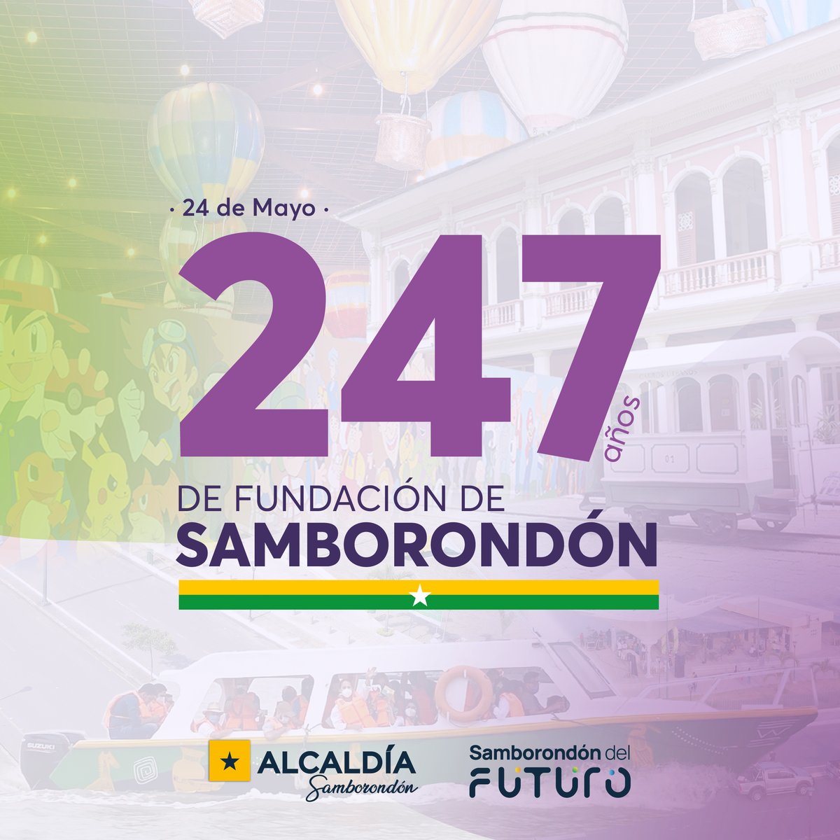 Samborondón celebra 247 años de fundación con enfoque en su historia
