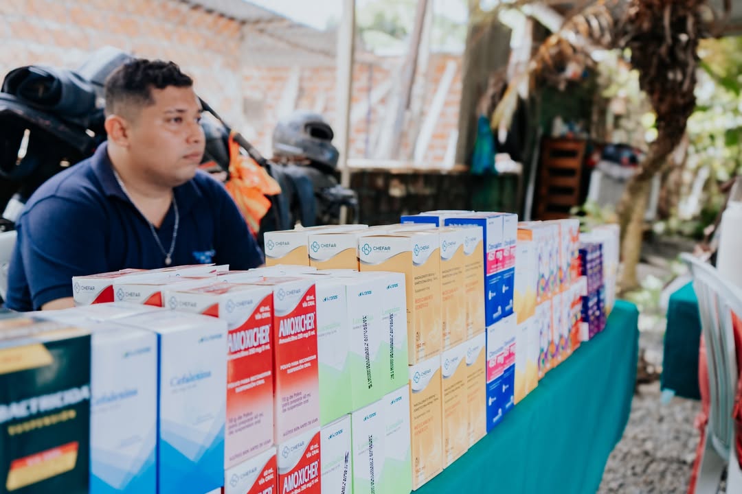 Brigada médica del Municipio llega a Jesús del Gran Poder con consultas y medicamentos gratis