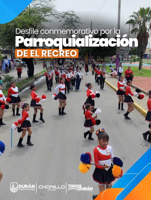 El Recreo celebra 22 años con desfile y reafirmación de identidad comunitaria