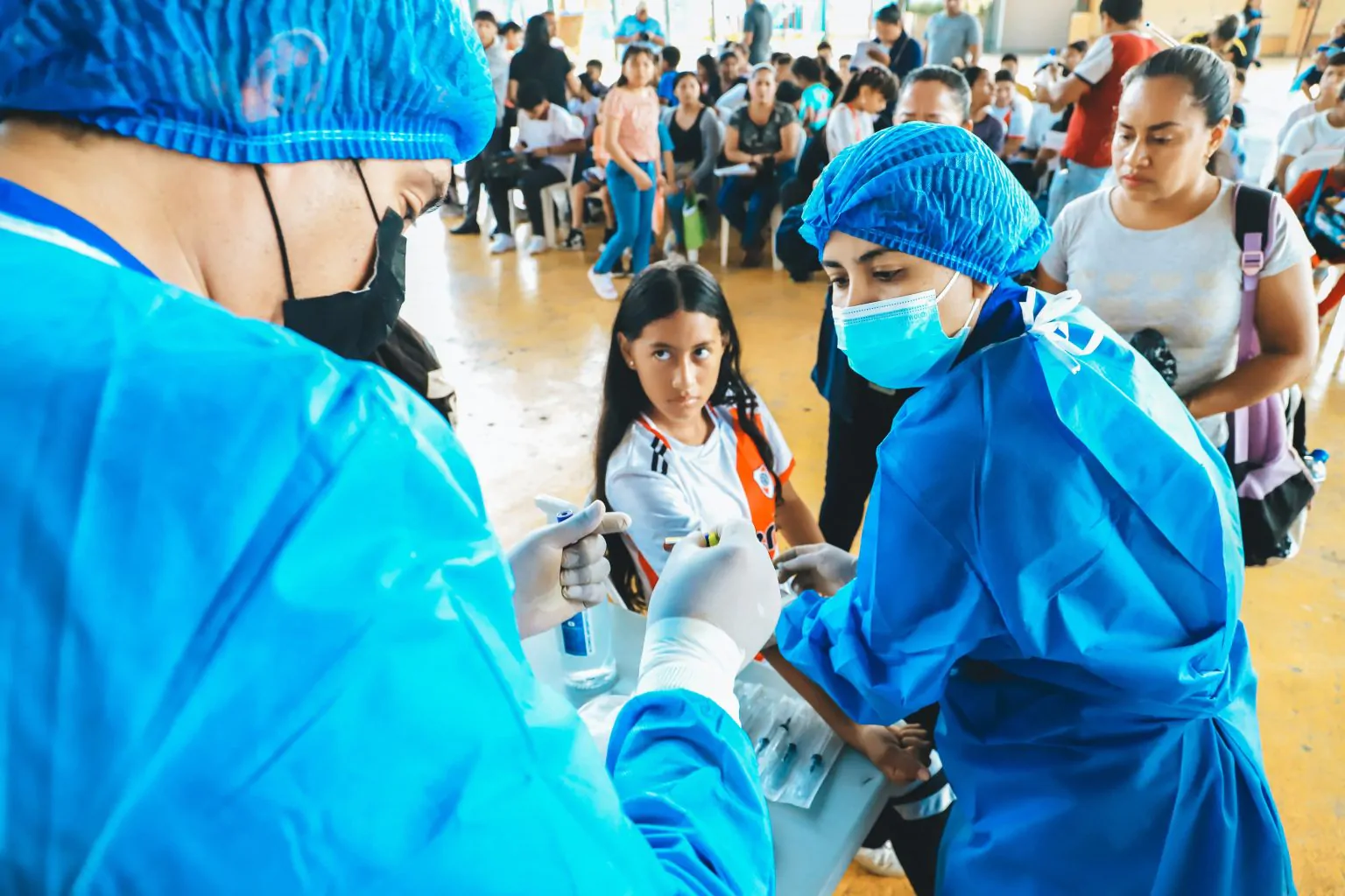 Pedro Carbo: Inician chequeos médicos para niños en las Escuelas de Fútbol