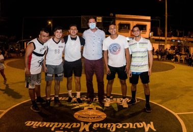 Abrió la Escuela de Básquet Municipal en Coronel Marcelino Maridueña