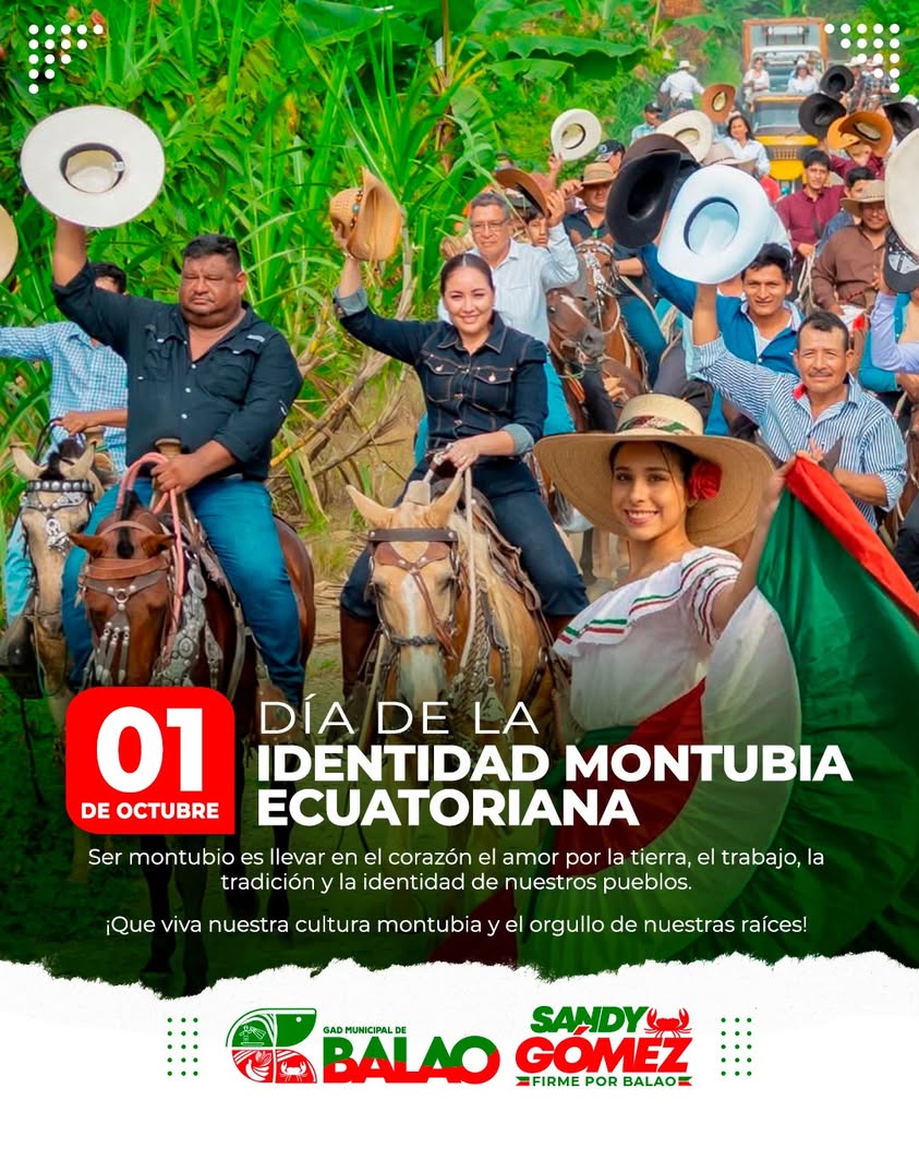 Balao celebra el alma indomable del montubio ecuatoriano este 1 de octubre