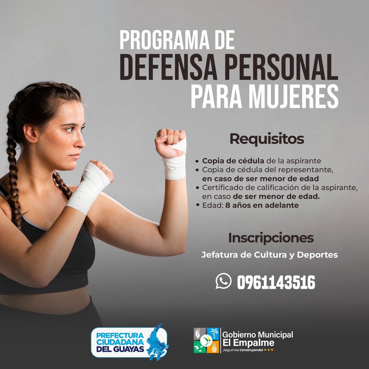 El Empalme ofrece clases de defensa personal para prevenir violencia contra mujeres