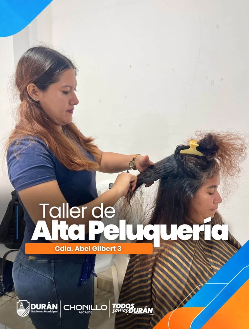 Taller de Alta Peluquería en Cdla. Abel Gilbert 3 busca impulsar el emprendimiento local