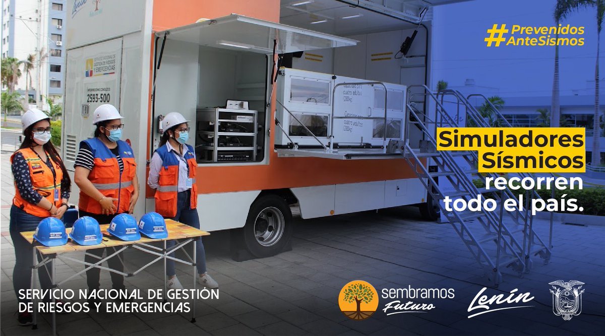 Simuladores Sísmicos recorren Guayaquil para enseñar prevención ante sismos