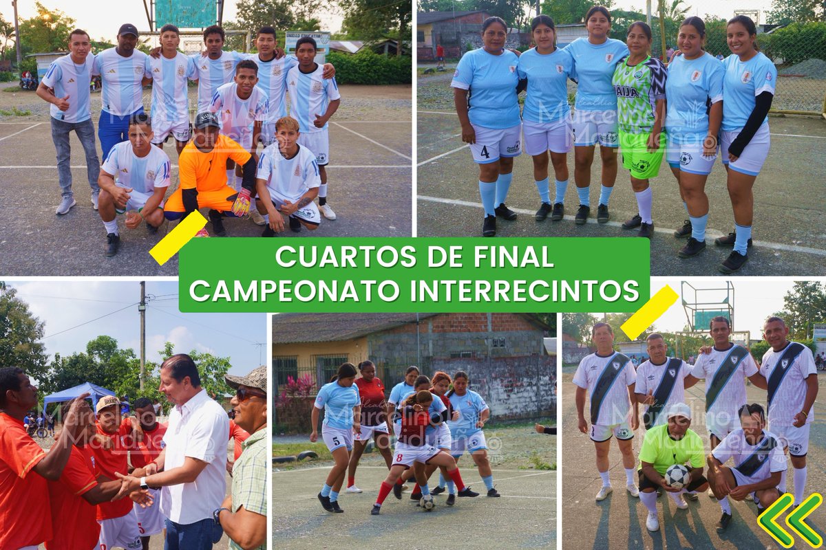 Definidos los clasificados a la semifinal del Interrecintos en Coronel Marcelino Maridueña