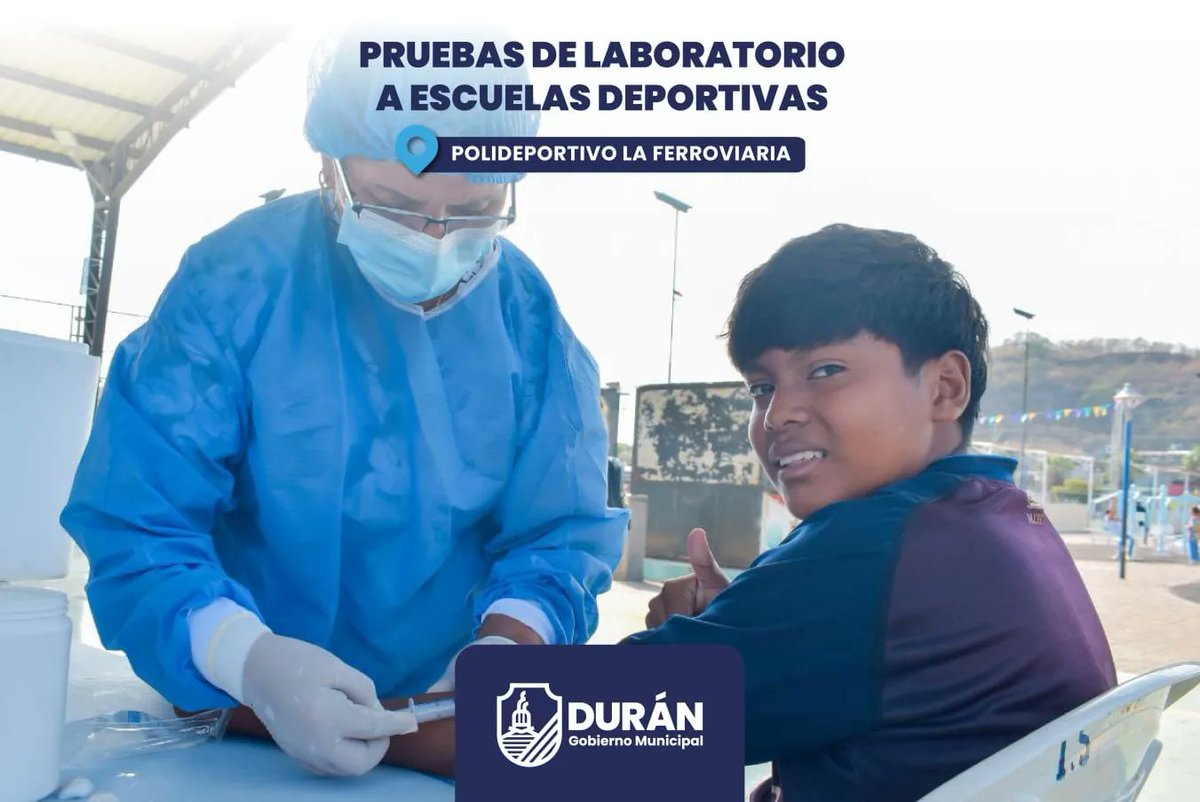 Jóvenes futbolistas de Durán se aplicaron exámenes médicos en La Ferroviaria