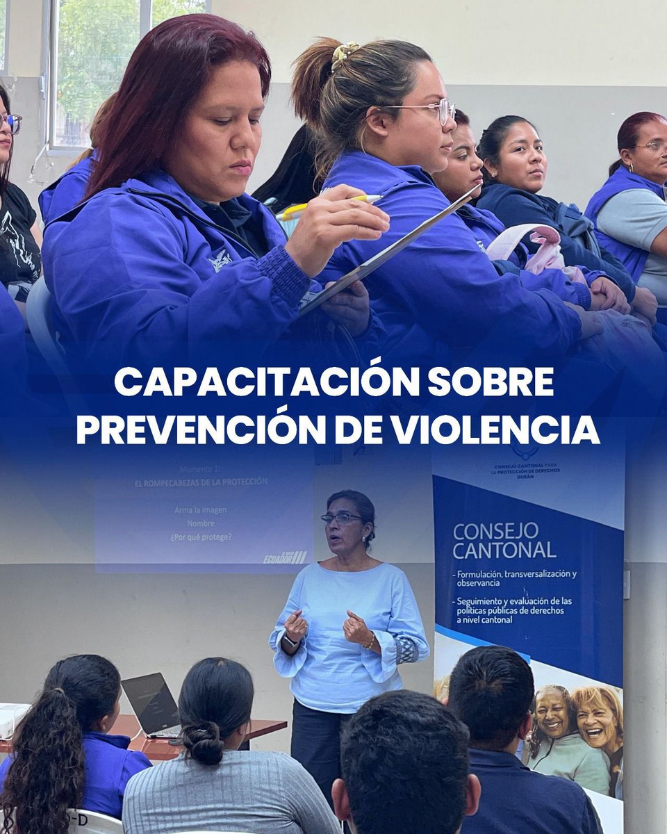 Durán capacita a educadoras de Creciendo con Nuestros Hijos en derechos humanos